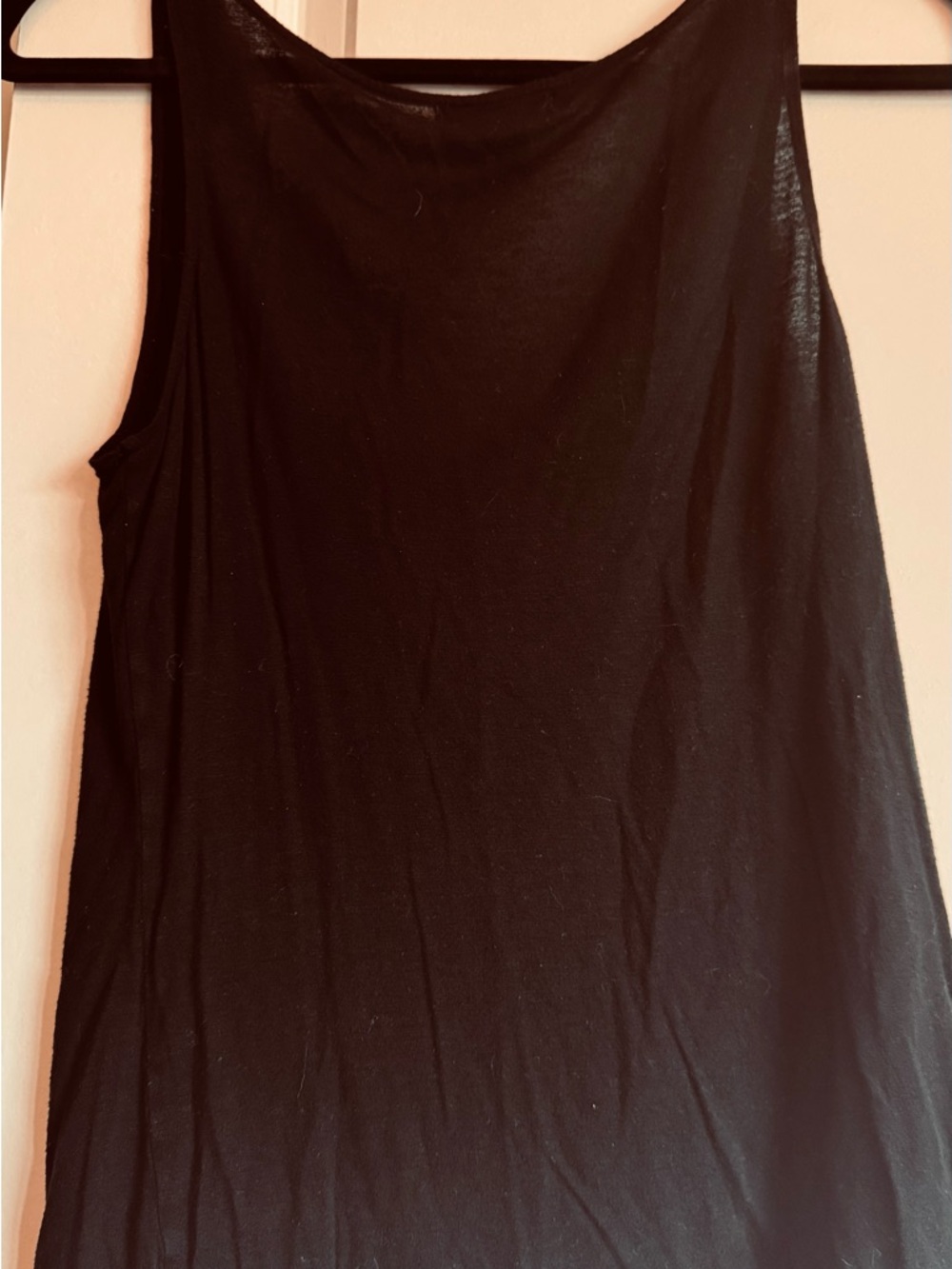 Banana Republic Black Cowl-Neck Tank Top - Picture 4 of 4